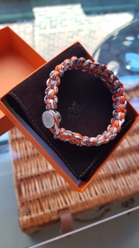 Hermes silk woven - , bracelet