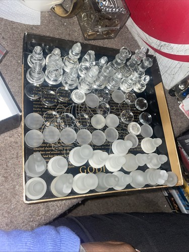 Clear and frosted glass - frosted,