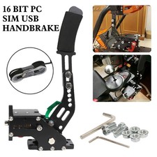 PC USB Handbrake SIM w/Clamp For Racing Games Logitech G25 G27 G29 T300 T500