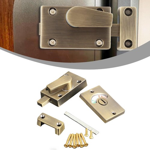Zinc alloy bathroom - door, lock