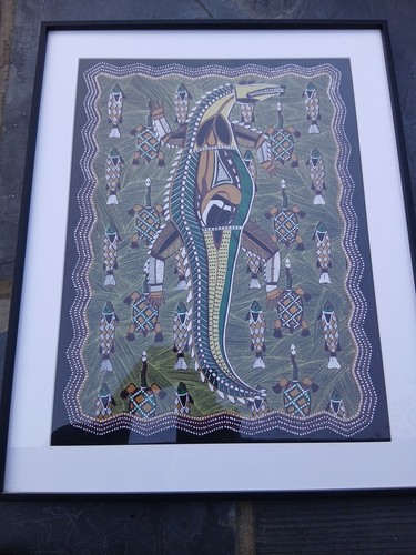 Aboriginal art textured - ,
