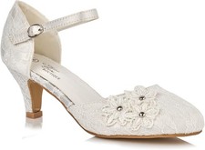 Women  Ivory Lace Mary Jane