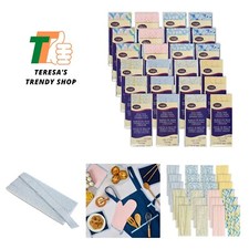 100% Cotton Extra Wide 1/2 Inch Double Fold Bias Tape for Quilting and Sewing...