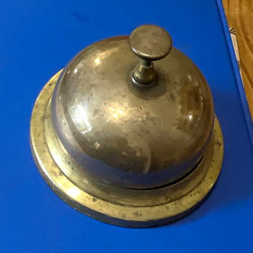Antique solid brass service