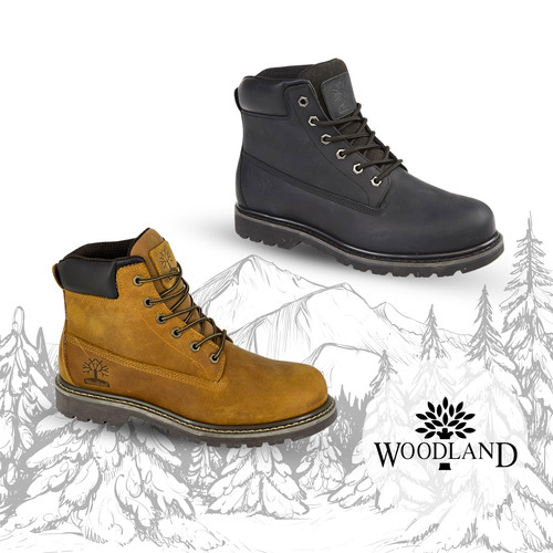 Mens woodland work boots - woodland,
