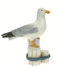 Seagull on Stump Nautical Bathroom Accessory by Quay Traders Homeware Decor