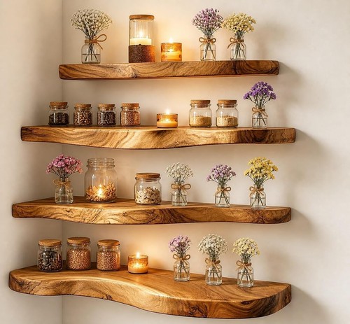 Live edge floating - live,