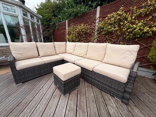 Nova rattan garden corner - nova,