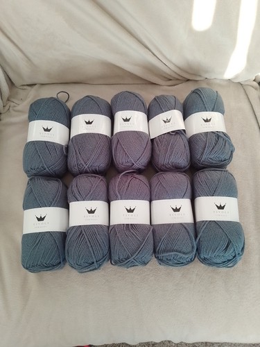 Tivoli wool grey 10x50g new - wool,