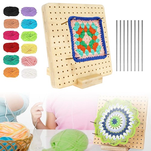 Wooden knitting crochet board - wooden,