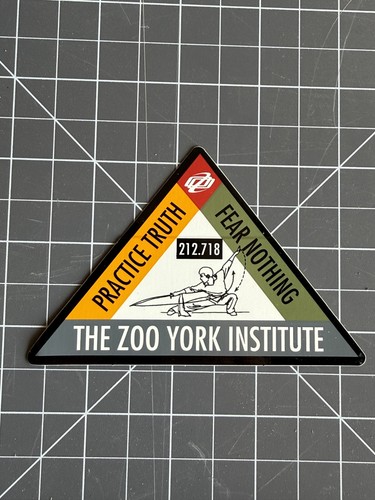 Zoo york sticker - zoo,
