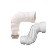 Flexible Toilet WC Waste Flexi Pan,  Connector FOR STANDARD 4" PIPE , 
