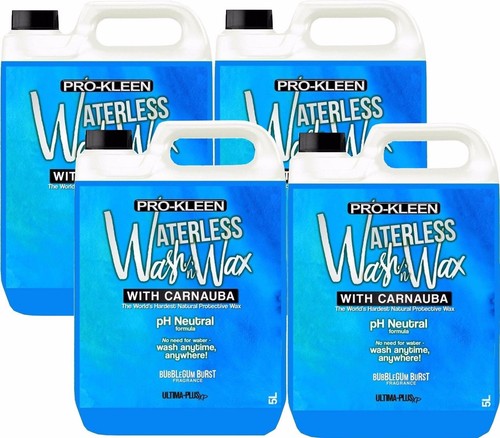 Prokleen waterless wash wax - waterless,