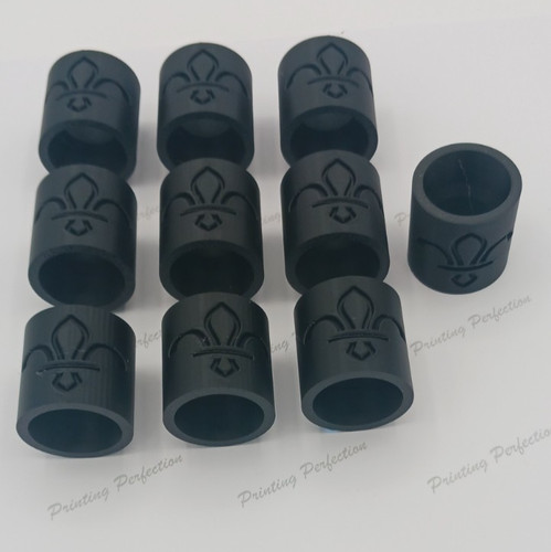 Black scout woggle - 10,