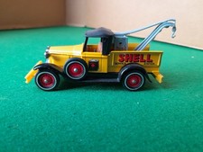 MATCHBOX   Y-7 -Y 21-Y22   FORD MODEL "A"   SHELL  SERVICE  STATION BREAKDOWN.