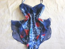 Vintage Bias-Cut Satin Teddy