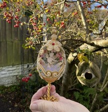 decorative Fabergé-style egg.