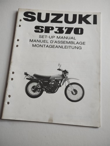 Suzuki sp370 set - , manual