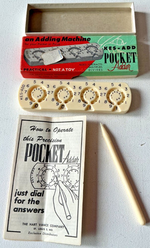 1949 kes add pocket adder - kes,
