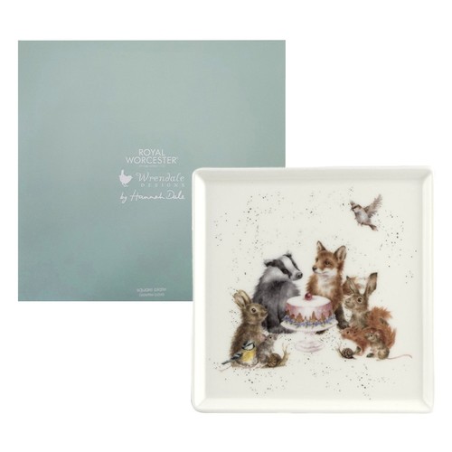 Wrendale plate woodland party - wrendale,