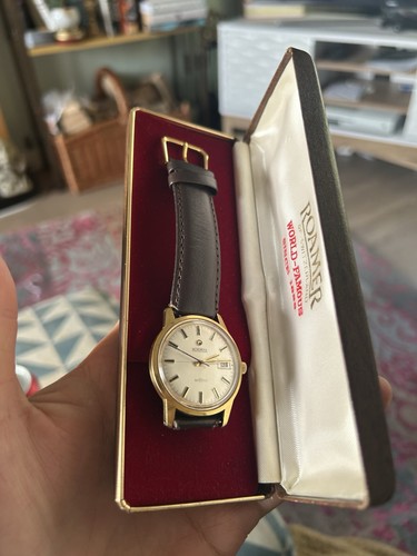 Roamer anfibio gold tone - roamer,