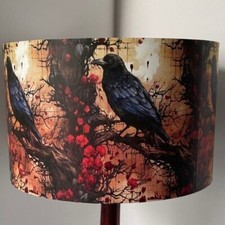 Black  Raven  Lampshade