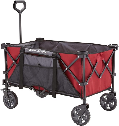 Foldable utility wagon with - utility,