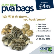 Pre filled/tied PVA bags to