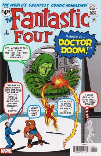 Fantastic four facsimile - #5,