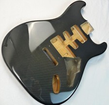 Strat Stratocaster Body 3 pcs North American Alder HSH Carbon Fiber Layer 2.48kg
