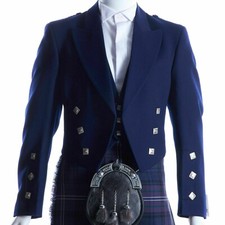 Men's Scottish Blue Wool