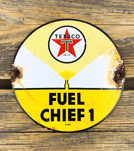 Vintage texaco fuel - texaco, chief