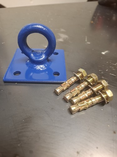 Motorbike ground anchor - motorbike,