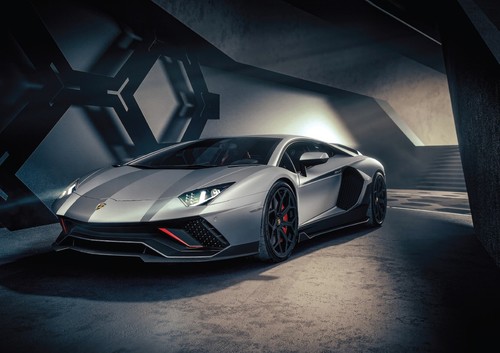 Grey lamborghini aventador - lamborghini,