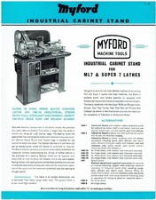 MYFORD ML7 & SUPER 7 LATHE 
