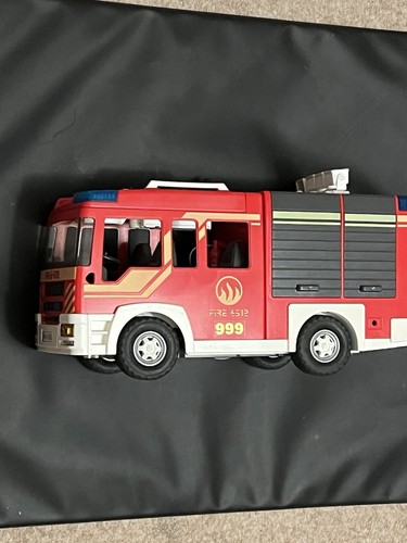Playmobil fire engine with - playmobil,