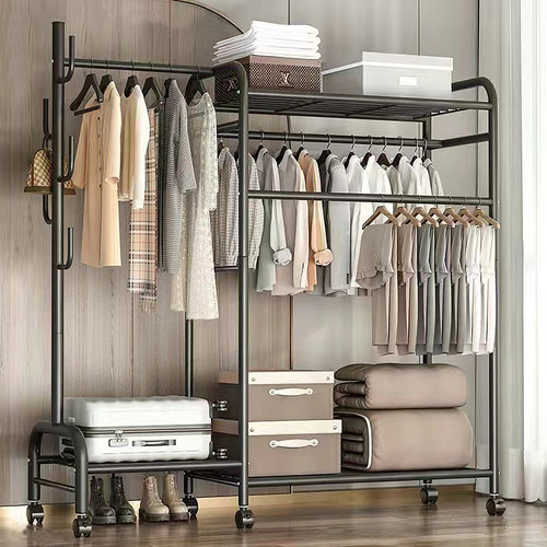 Double clothes rail rack - rail,