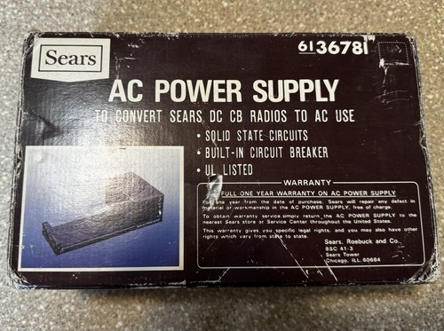 Vtg sears radio - vtg,