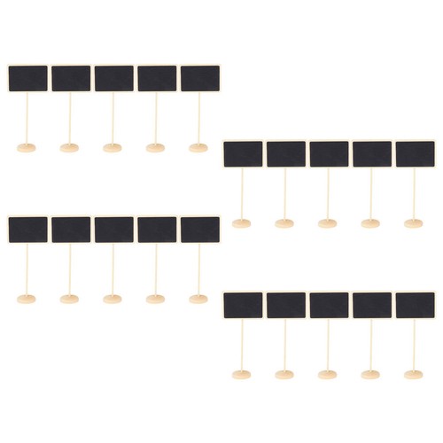 Pcs mini wooden chalkboard - pcs,