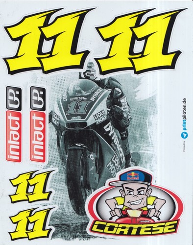 Sandro cortese motogp stickers - cortese,
