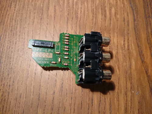 Sony rca input board - sony,