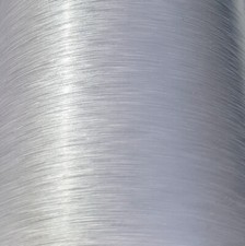 Silver Brushed Steel Metallic