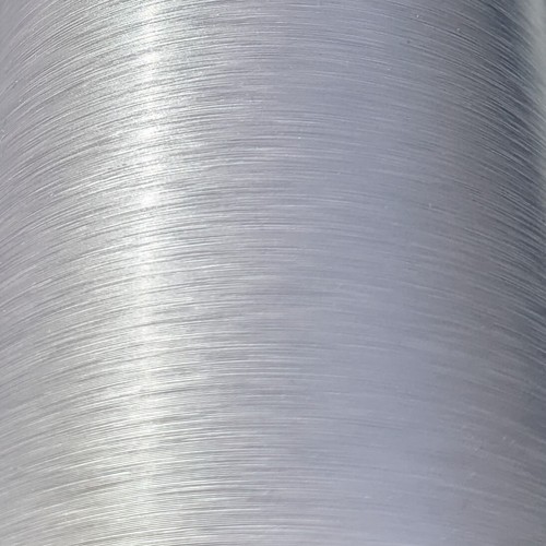Silver brushed steel - silver, metallic