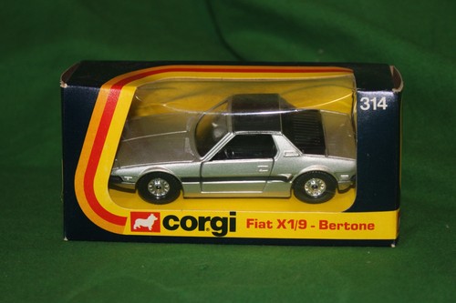 Vintage corgi silver - vintage, x1/9