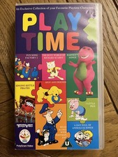 Play Time - VHS Video Tape TV
