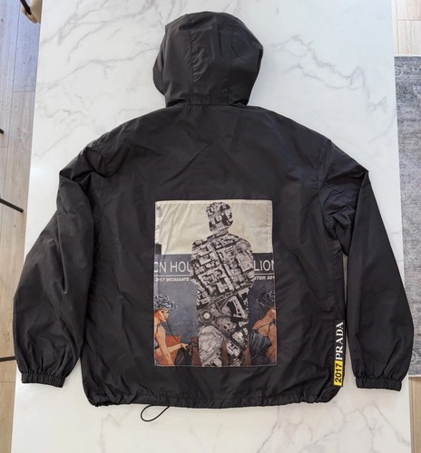Prada ss17 graphic - prada, nylon