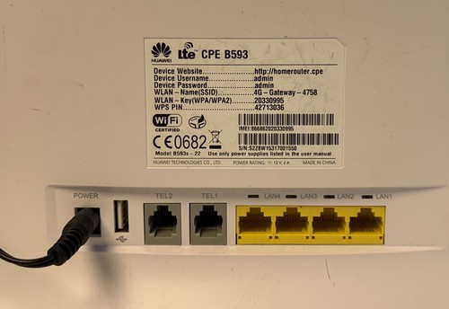 Huawei b593u lte 4g - huawei, lte/4g