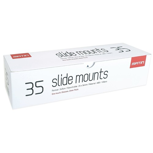 100 slide mounts 35mm 135 - slide,