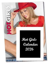 Hot Girls  Wall Calendar 2026