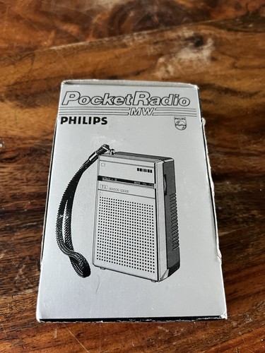 Philips 098 pocket radio - radio, boxed
